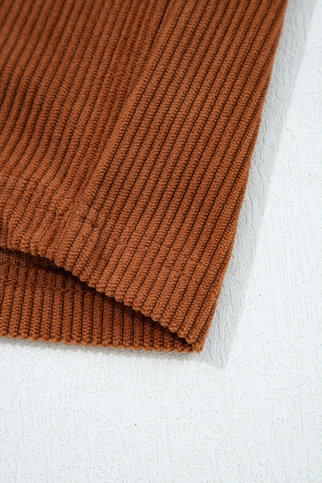 MY DREAM LIFE | Cozy Season Babe Elastic Waist Corduroy Pants with Pockets | S-XL