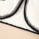  MY DREAM LIFE | Sherpa Contrast Trim Patch Pocket Cartridge Toggle Button Vest