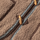  MY DREAM LIFE | Sherpa Contrast Trim Patch Pocket Cartridge Toggle Button Vest