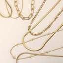  Stainless Steel Tarnish Free All Chain Statement Necklaces