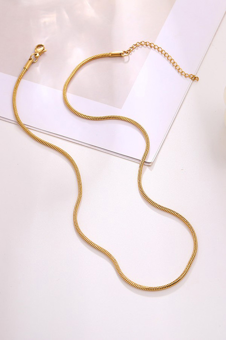 Stainless Steel Tarnish Free All Chain Statement Necklaces