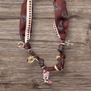  MY DREAM LIFE | Western Scarf Charm Necklace-boot Hat Cross Horseshoe