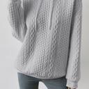  MY DREAM LIFE | Cable Textured Drawstring Hoodie | S-XL