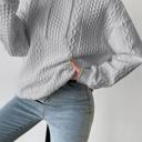  MY DREAM LIFE | Cable Textured Drawstring Hoodie | S-XL