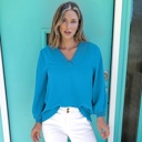  The Effortless Frill Blouse | S-XL