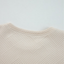  MY DREAM LIFE | Textured Long Sleeve Side Pockets Shift Dress