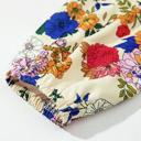  Floral Charm Ruffle Shoulder Blouse | S-XL