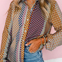 Long Sleeve Button Down Shift Shirt 
