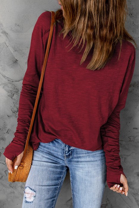 Thumbhole Cozy Top