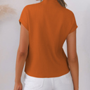  MY DREAM LIFE | Pocket Ribbed Knit Short Sleeve Sweater | S-XL