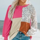 Small Rose MY DREAM LIFE | Color Block & Patchwork Ribbed Top | S-2XL