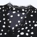  Polka Dot and Lace Top