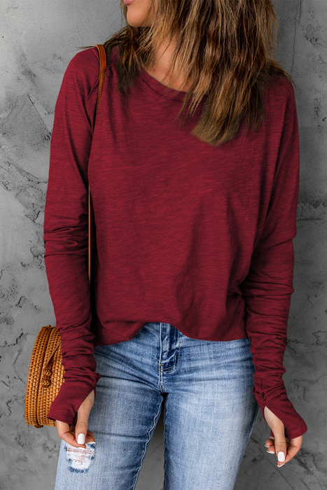 Thumbhole Cozy Top