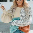  MY DREAM LIFE | Color Block & Patchwork Ribbed Top | S-2XL