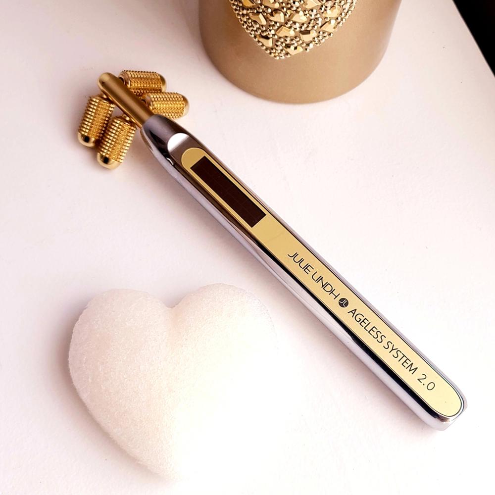 Ageless System Beauty Wand 2.0 [Solar Powered Micro-current + Micro-needling]