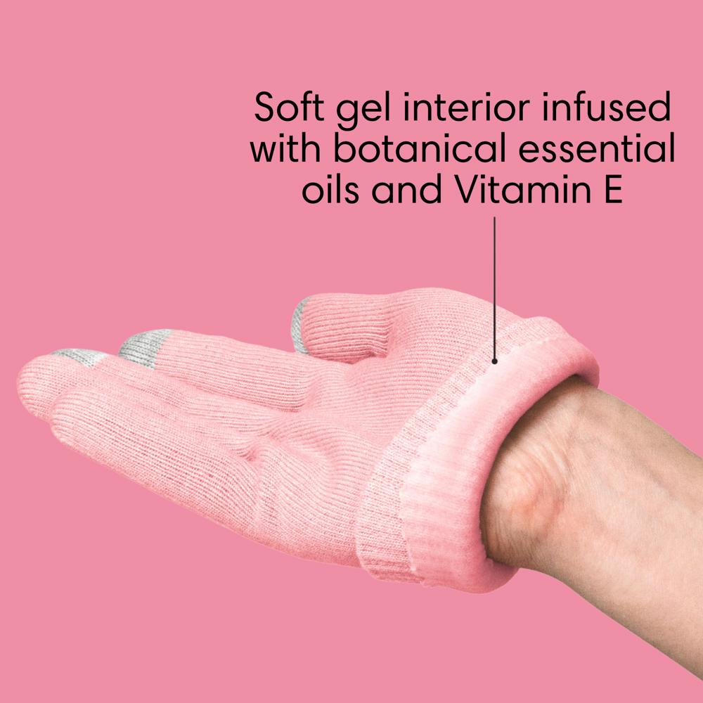 Hydrating Gel Infused Moisturizing Spa Gloves [Reusable]