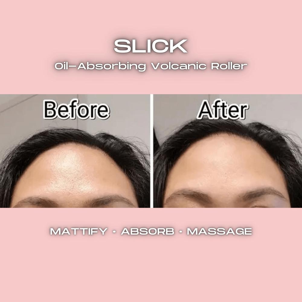 Slick Oil Absorbing Volcanic Roller [Removes Oil & Shine]