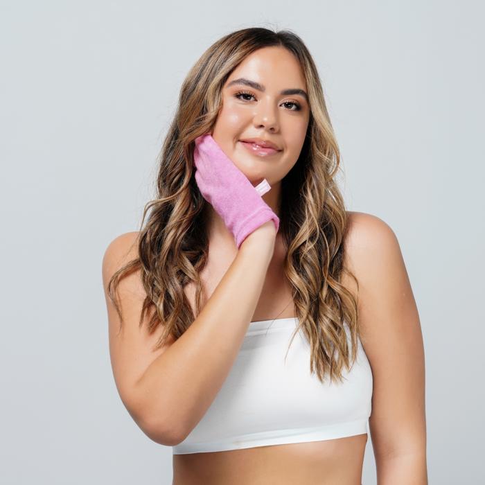 Microfiber Cleansing Mitt [Makeup Remover]