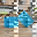  Rylie Cable Knit Silicone Tumbler Boot | Sky Blue