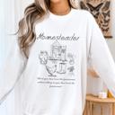  Homesteader chicken sweatshirt farmhouse chicken top backyard chicken lover tee farm fresh egg top rustic country sourdough sweatshirt