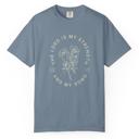  The Lord is My Strength T-Shirt, Comfort Colors Christian Shirt Christian Crewneck Faith-Based Apparel Gift for Christian Faith tee Faith top Christian bible verse tshirt