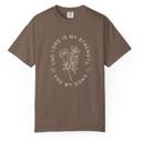  The Lord is My Strength T-Shirt, Comfort Colors Christian Shirt Christian Crewneck Faith-Based Apparel Gift for Christian Faith tee Faith top Christian bible verse tshirt