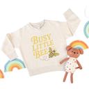  Busy Little Bee Toddler Sweatshirt Bee Toddler Sweatshirt Bee Sweatshirt Bee-Themed Gift Toddler Top Birthday Gift Toddler Sweatshirt Busy Bee Back to School Sweatshirt