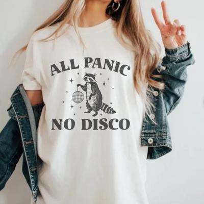 All Panic No Disco Racoon Tee