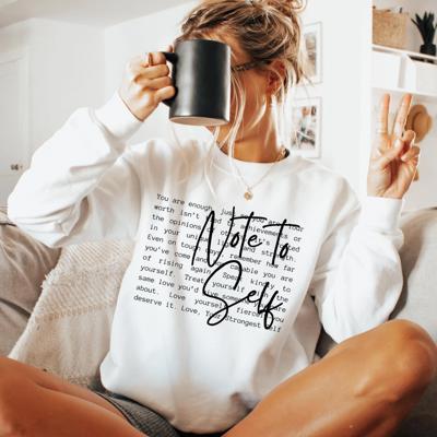 Note To Self Crew Sweatshirt