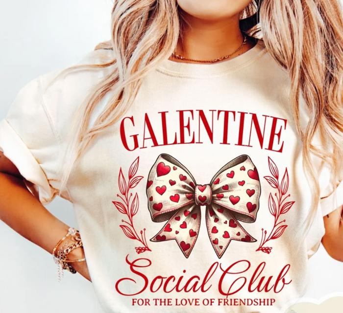 Galentine Social Club Tee