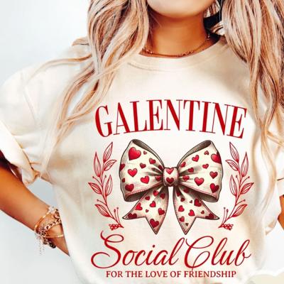 Galentine Social Club Tee