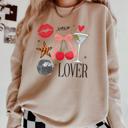  XOXO Lover Collage Crew Sweatshirt