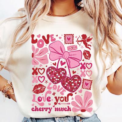 Love You Cherry Much Collage Tee