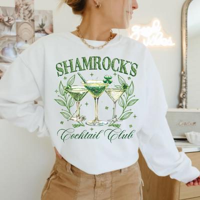 Shamrocks Cocktail Club Crew Sweatshirt