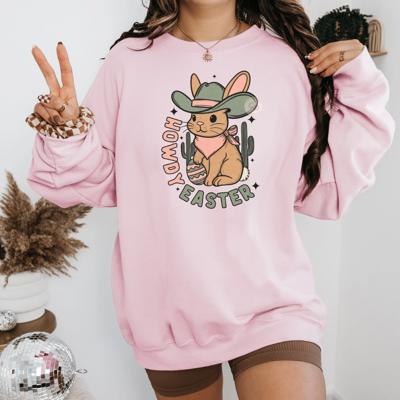 Howdy Easter Crew Sweatshirt