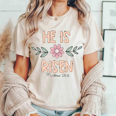 He Is Risen Matthew 28:6 Tee