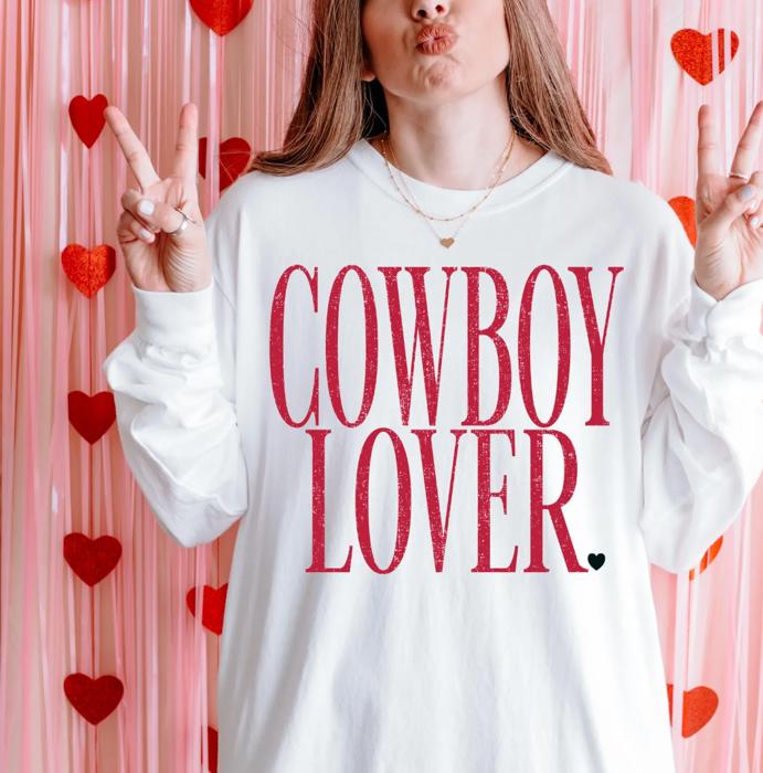 Cowboy Lover Crew Sweatshirt