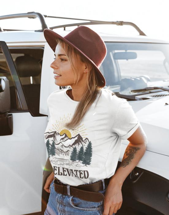 Get Elevated Mountains Tee