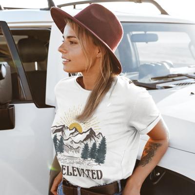 Get Elevated Mountains Tee