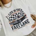  Life In The Fast Lane Racing Club Tee