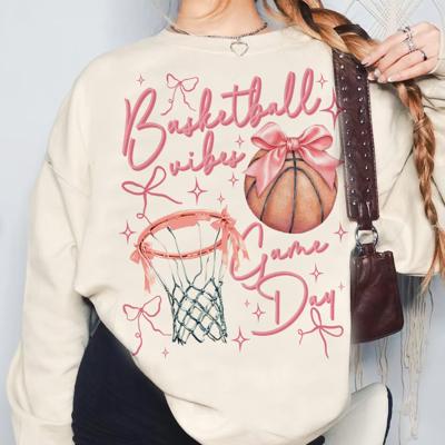 Basketball Vibes Game Day Crew Sweatshirt