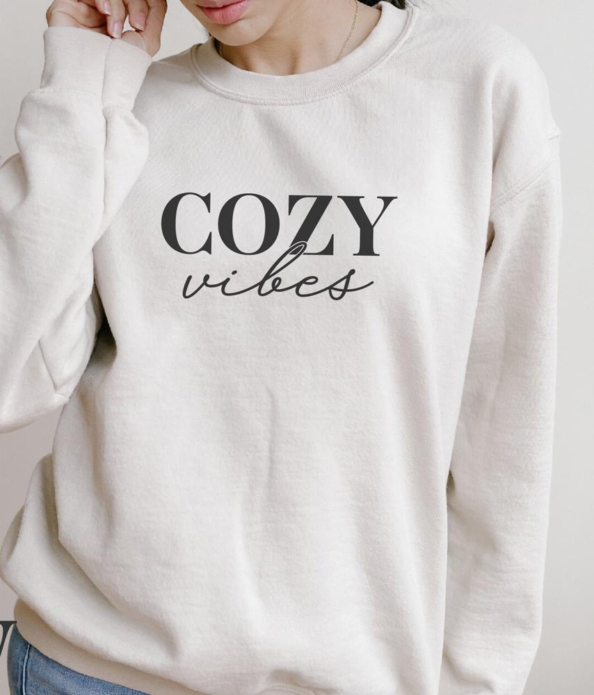 Cozy Vibes Crew Sweatshirt