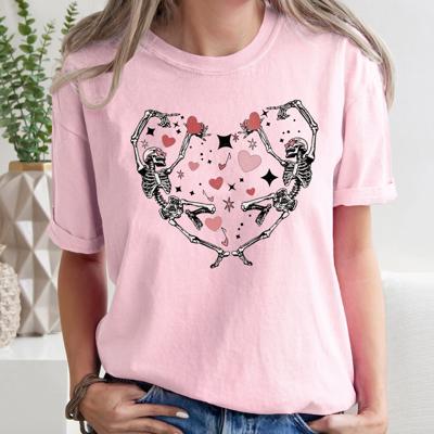 Dancing Skeletons Heart Tee