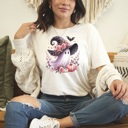  Witch Ghost with Roses Halloween Tee
