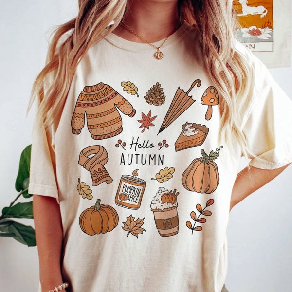 Hello Autumn Things Tee