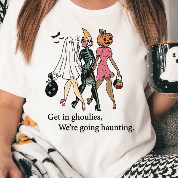 Get In Ghoulies We're Going Haunting Tee