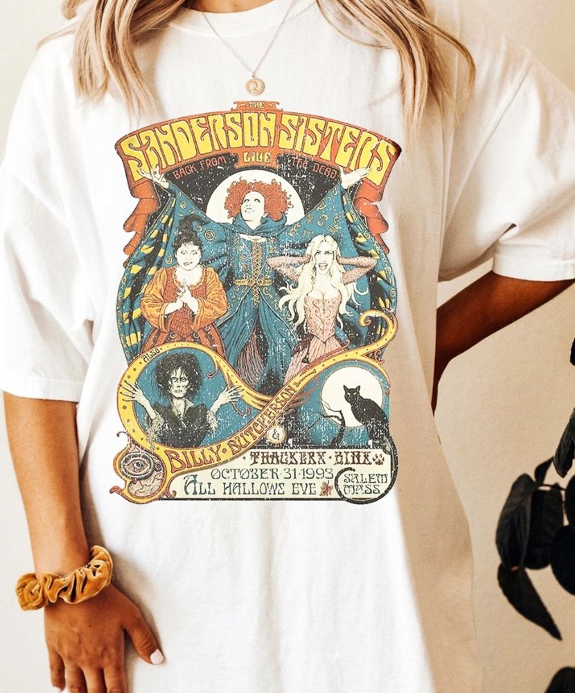 The Sanderson Sisters Live Vintage Tee