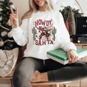  Howdy Santa Crew Sweatshirt