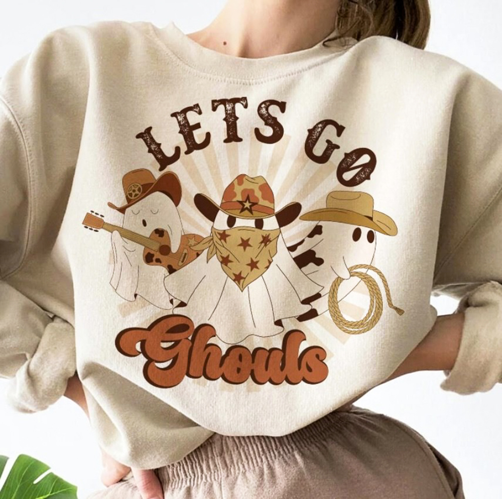 Let's Go Ghouls Crew Sweatshirt