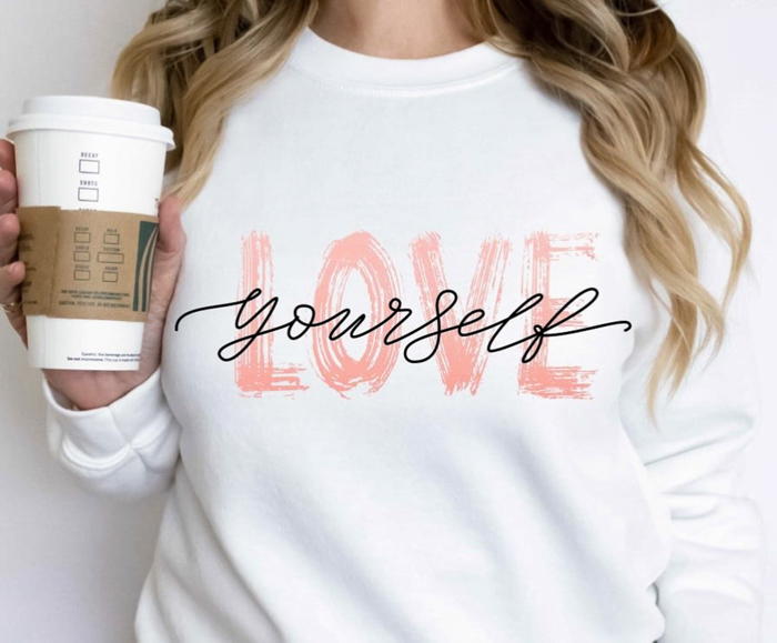 Love Yourself Crew Sweatshirt